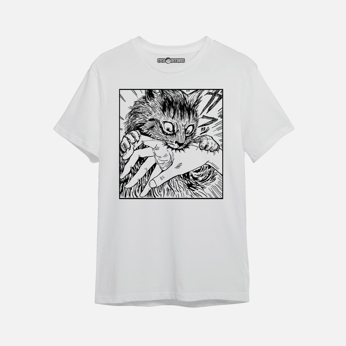 Junji Ito - Gato Mordida Cat Bite - Polera