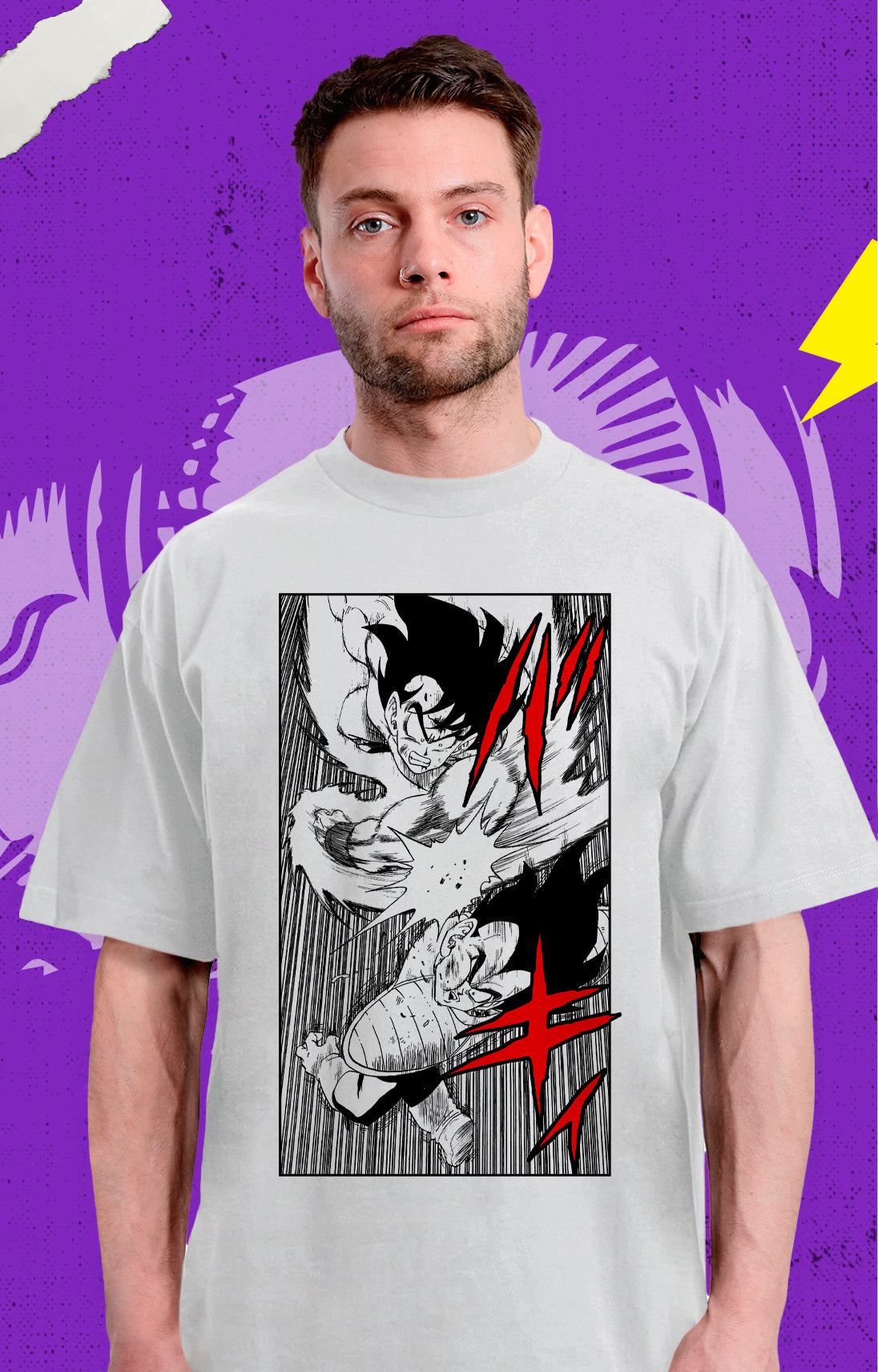 Dragon Ball - Vegeta Vs Goku - Polera