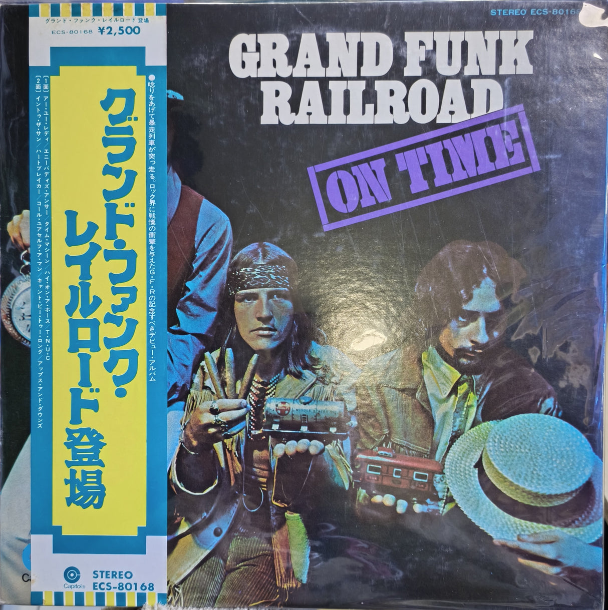 Grand Funk Railroad – On Time - Vinilo Japonés
