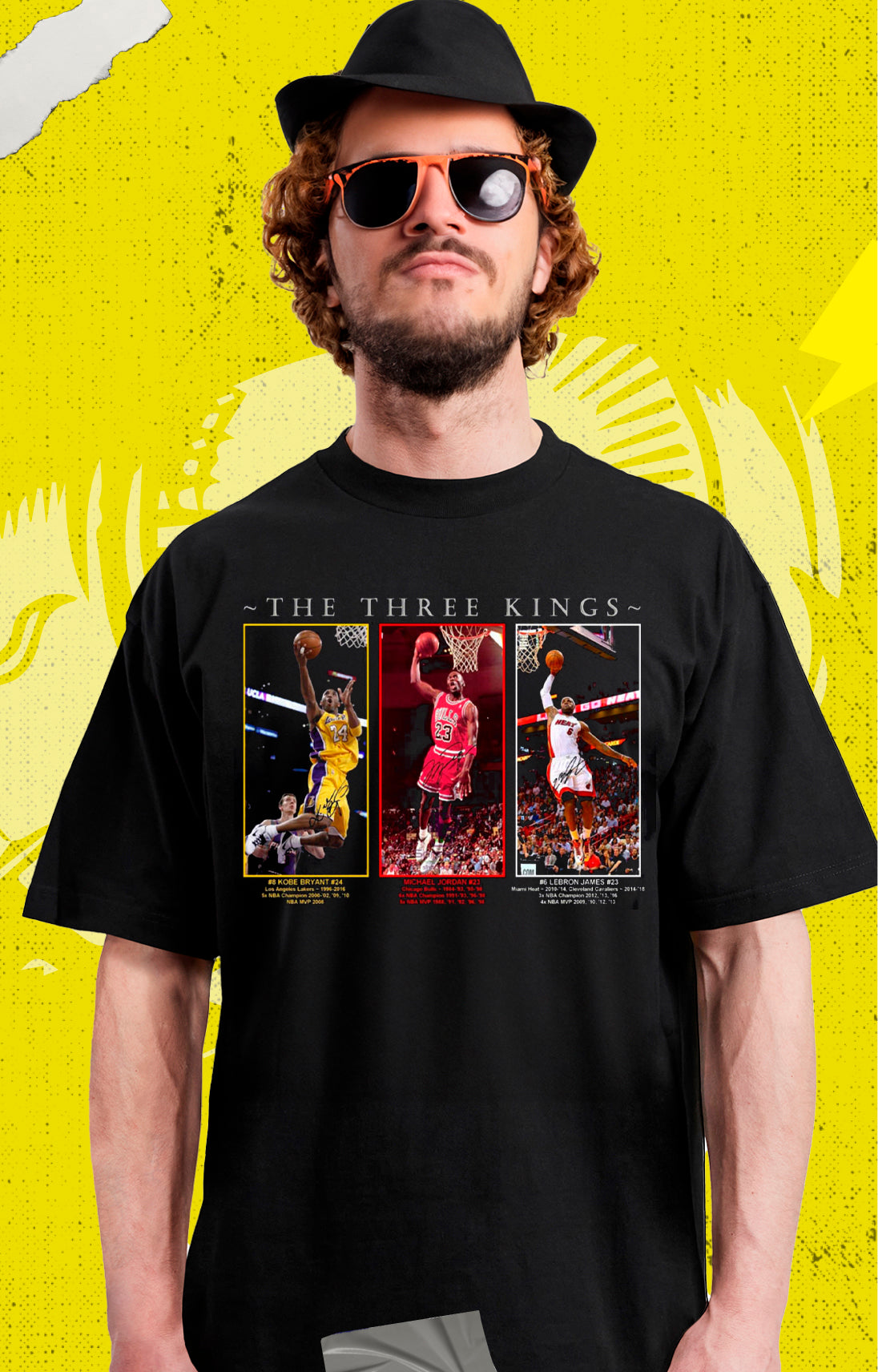 Lebron James - The Three Kings - Polera
