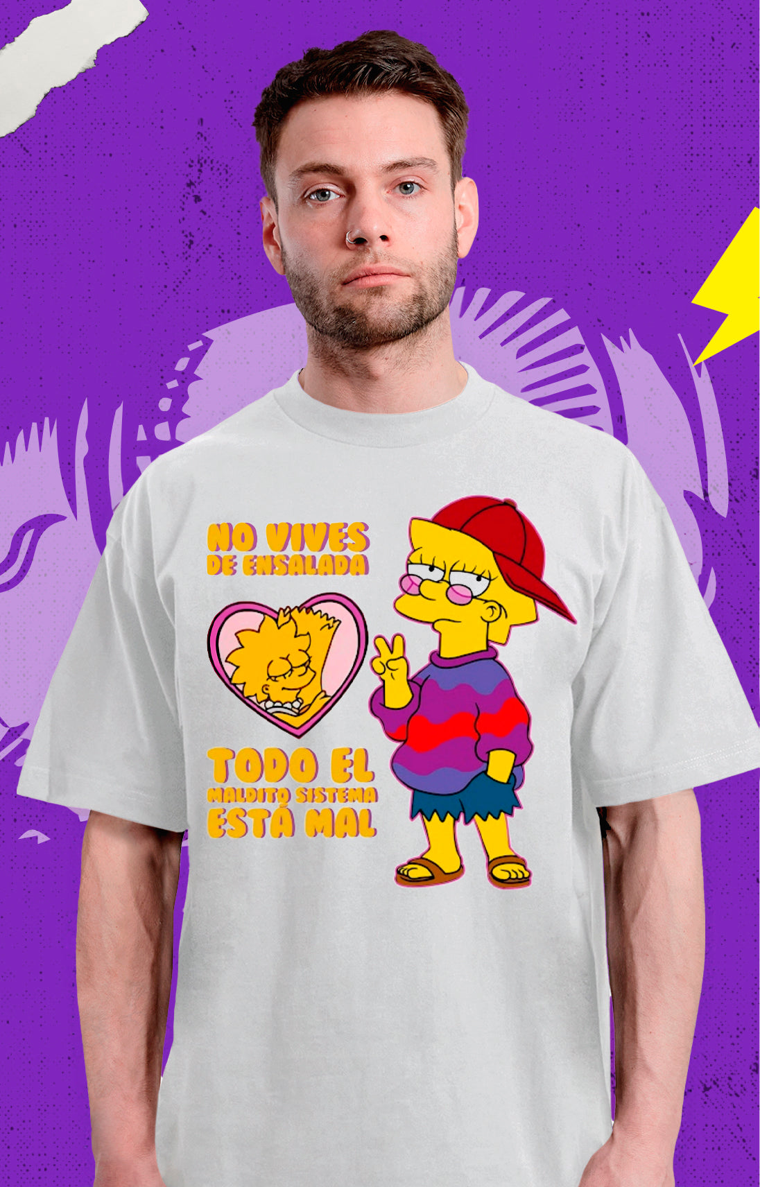 Lisa - Los simpsons - Polera