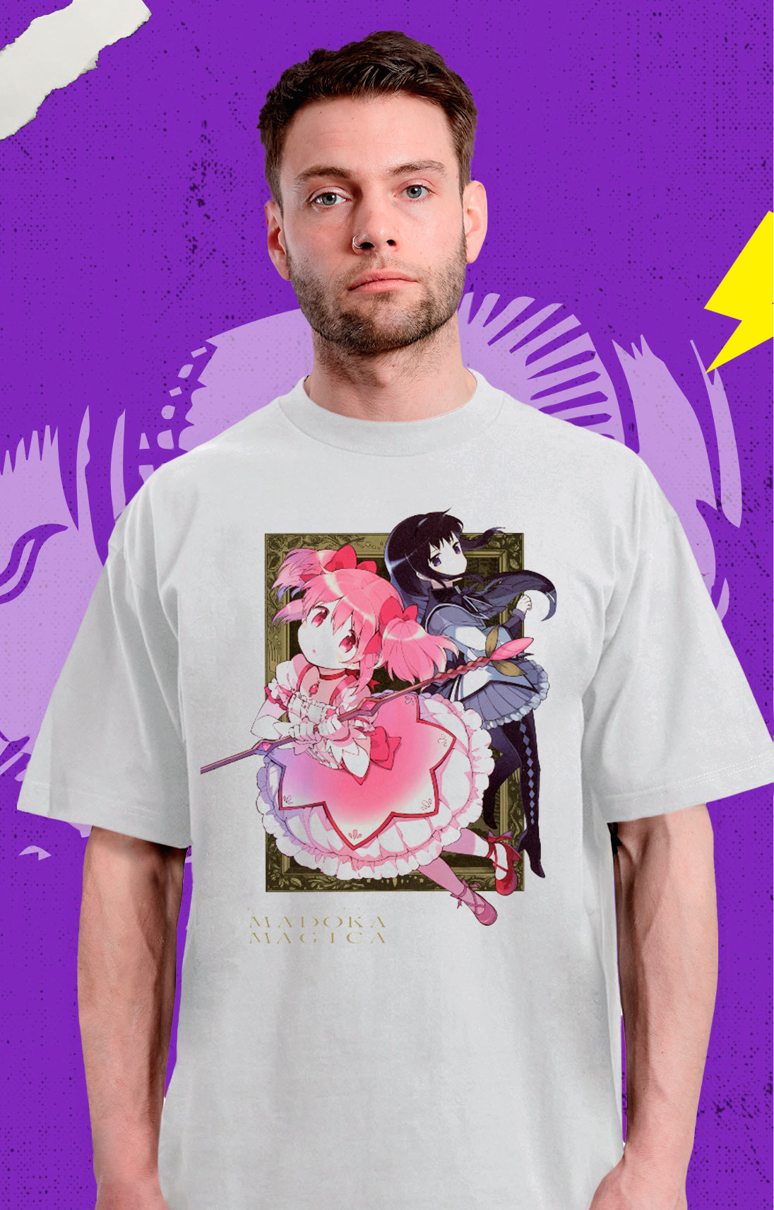 Madoka Magica - Madoka y Homura Puella - Polera