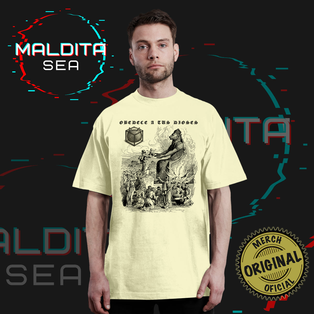 Moloch - Maldita Sea - Polera Arena