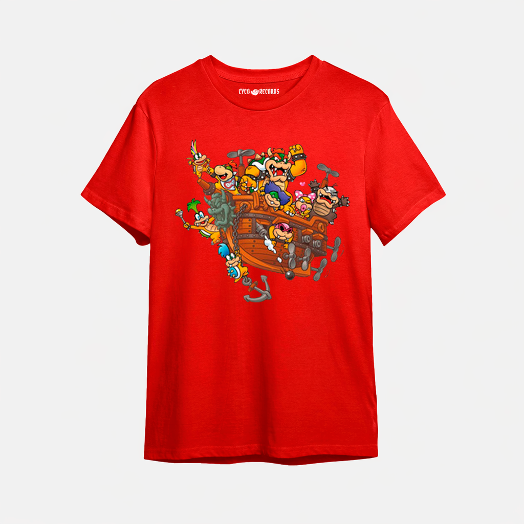 Mario Koopa - Videojuegos - Polera