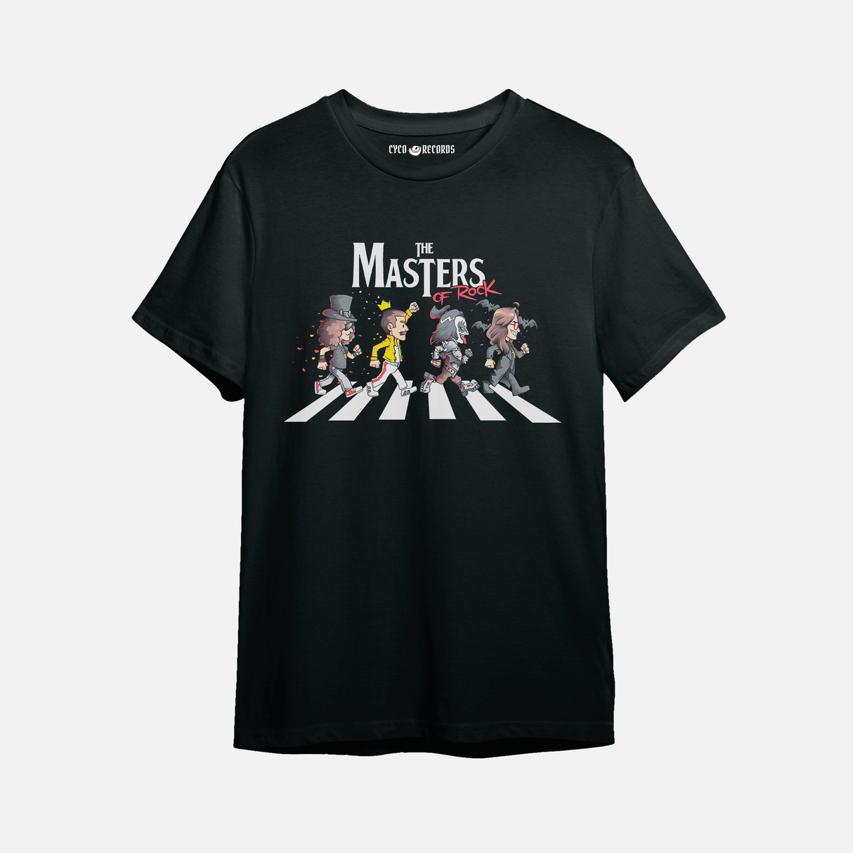 master of rock - Rockeros Beatles - Polera