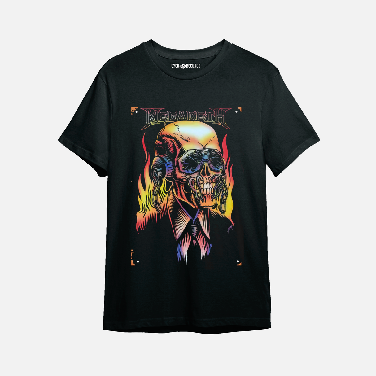 Megadeth - Fire Rattlehead - Polera