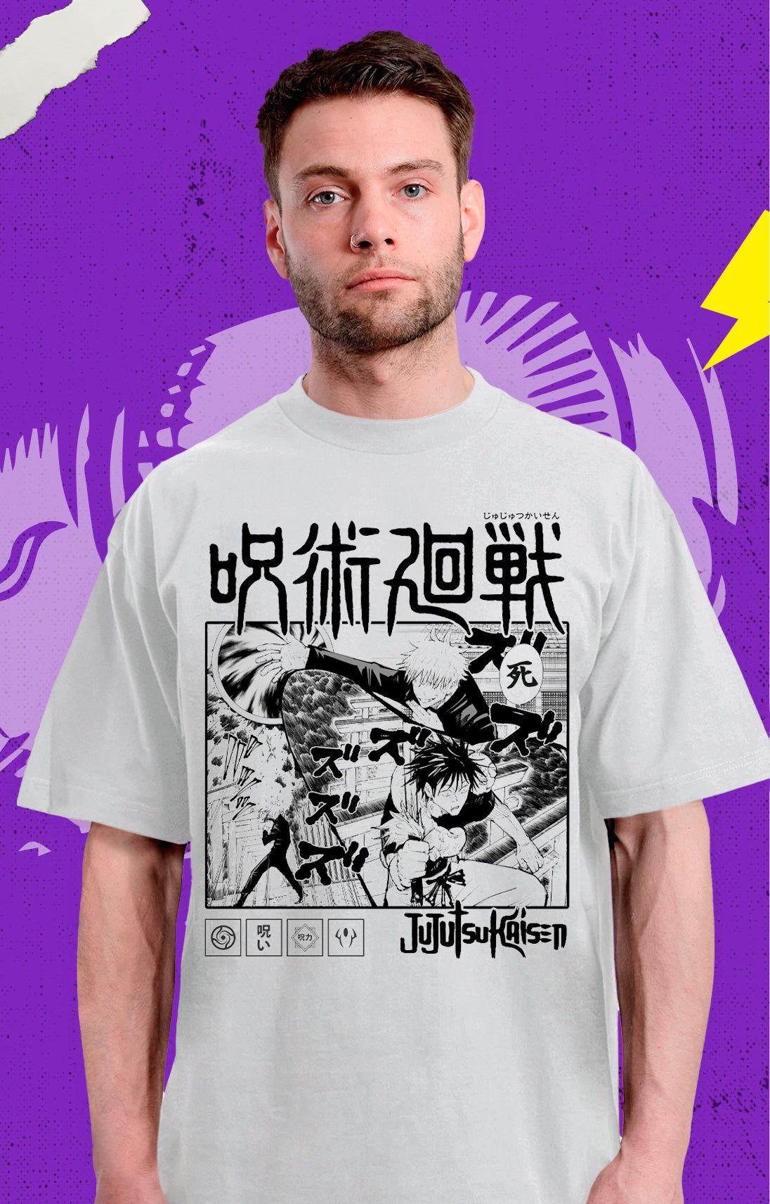 Jujutsu Kaisen - Gojou Y Fushiguro - Polera