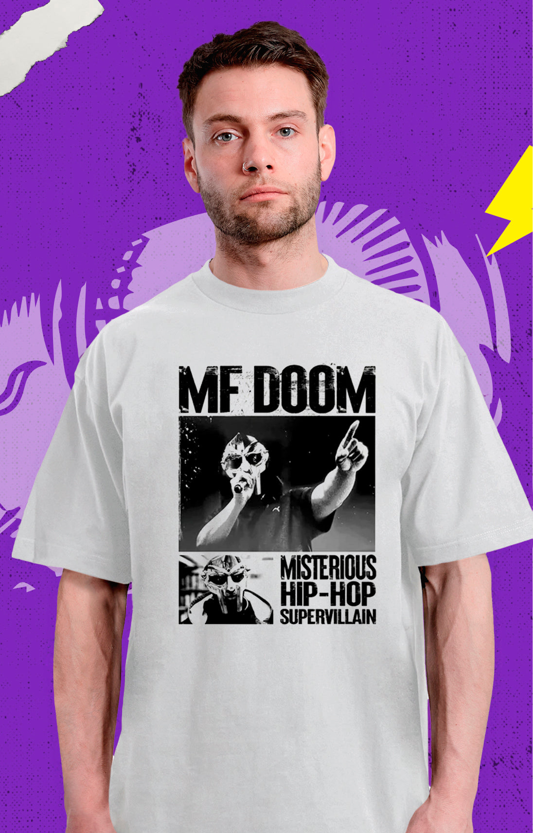 MF DOOM - Supervilian - Polera