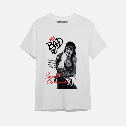 Michael Jackson - Blanca Bad - Polera