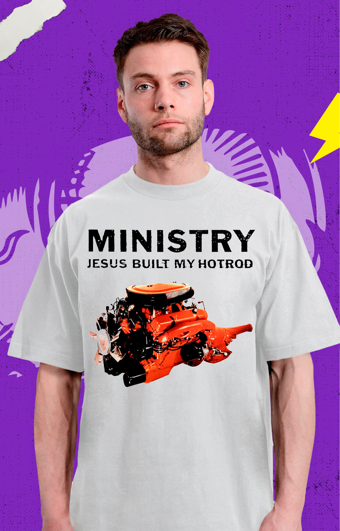 Ministry - Jesus Built My Hotrod - Polera