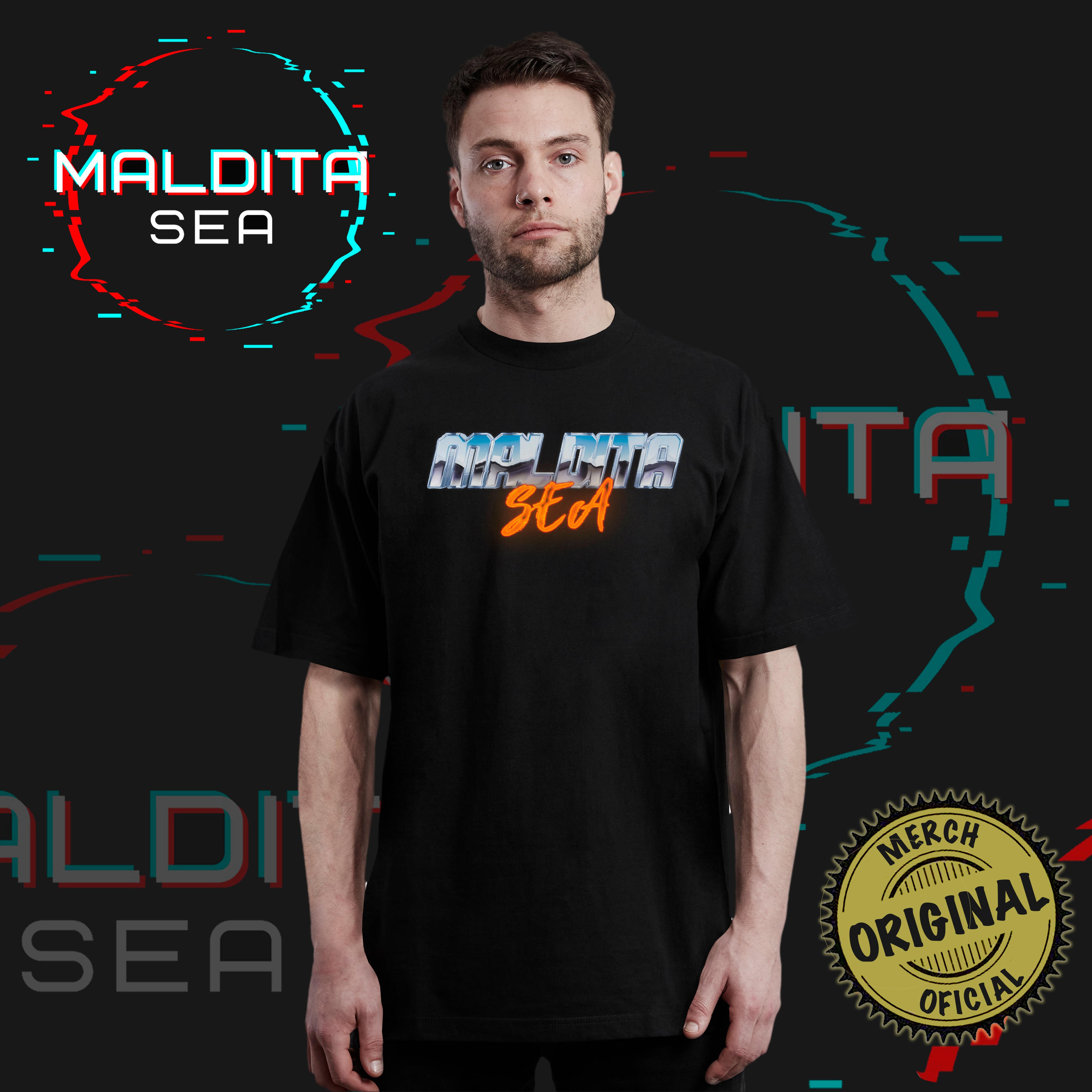 Maldita Sea - Logo Stylized - Polera