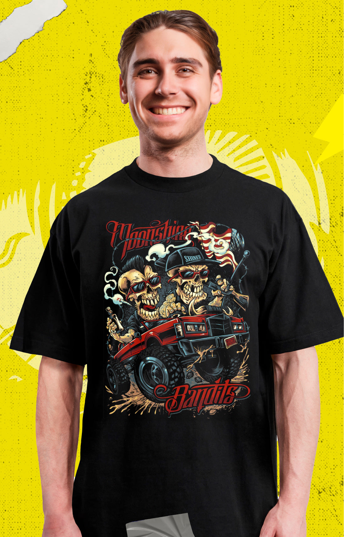Moonshine Bandits - Rap - Polera
