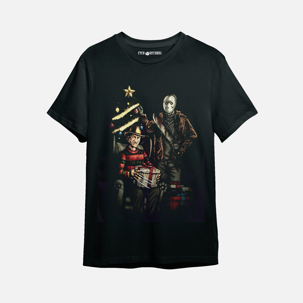Navidad - Freddy Y Jason Arbol - Polera