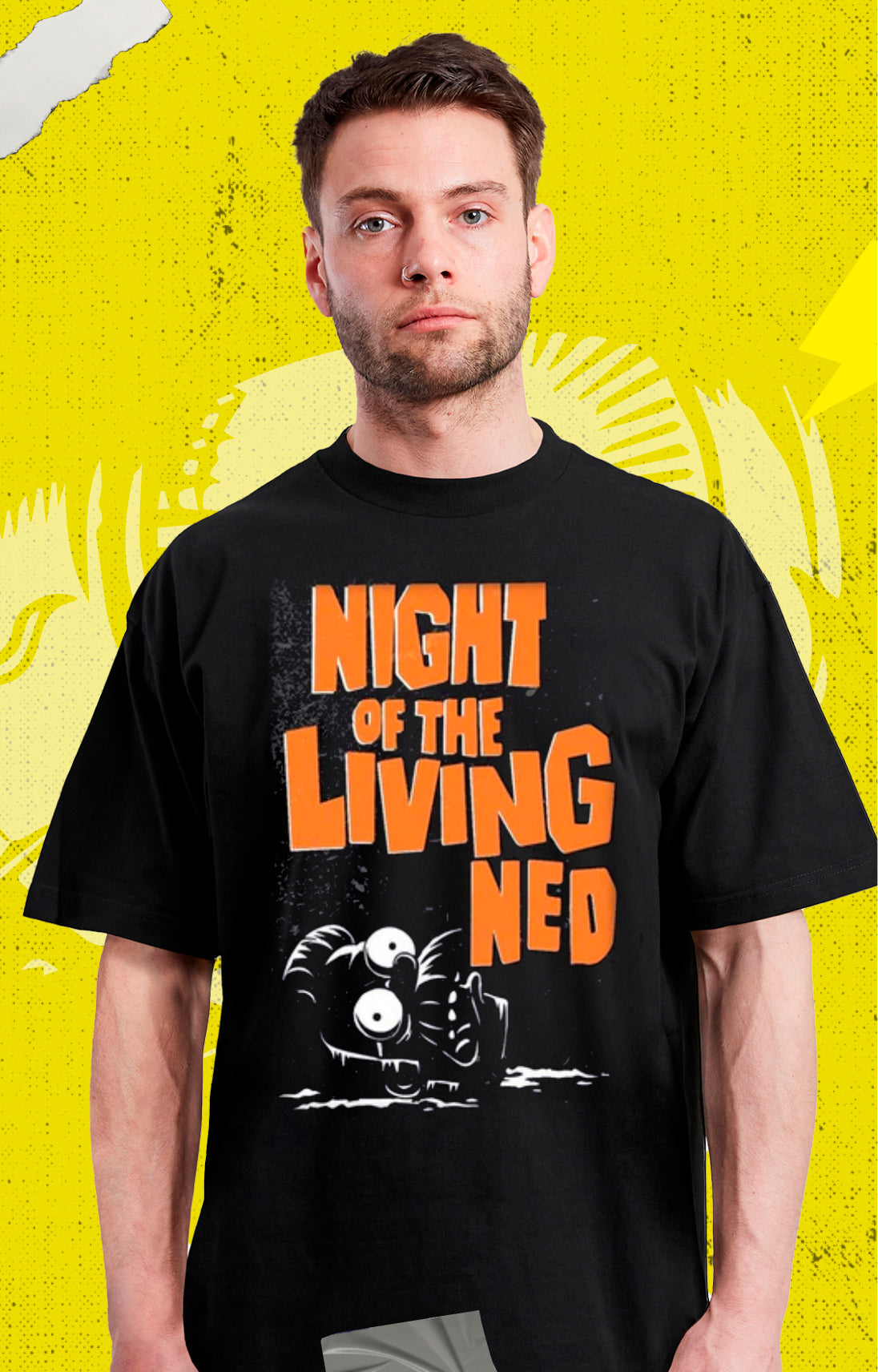 Los Simpsons - Misfits - Night Of The Living Ned - Polera