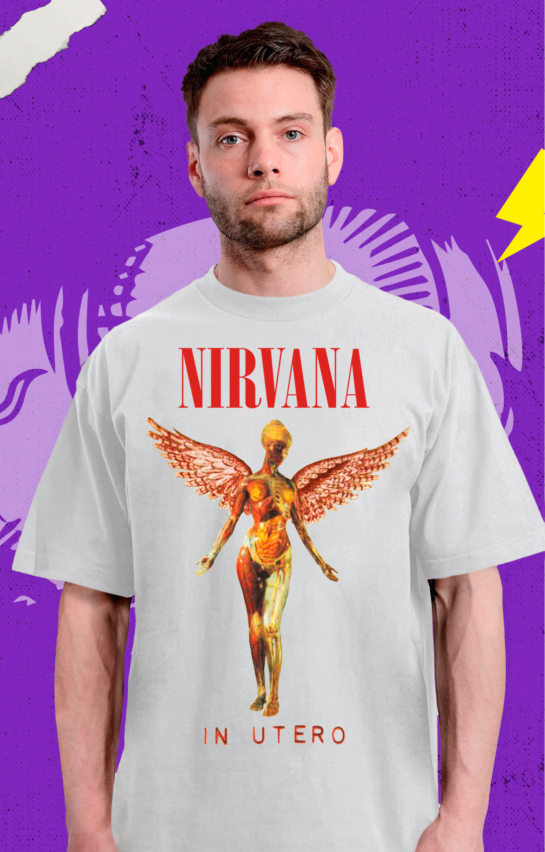 Nirvana - In Utero - Polera