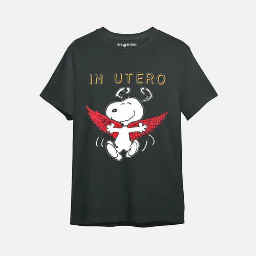Nirvana - Snoopy In Utero - Polera