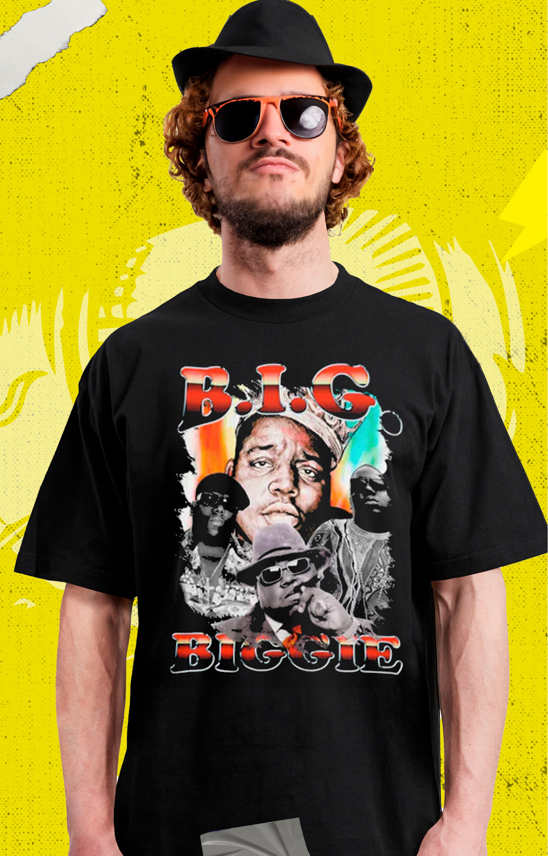 Big Notorius - Rap Collage - Polera