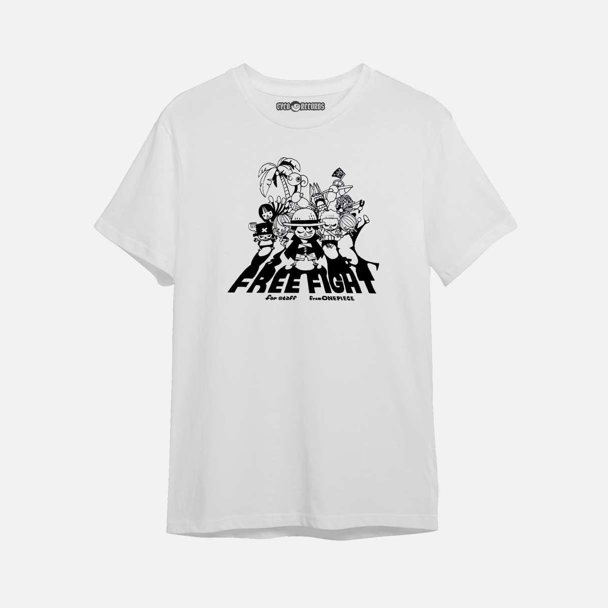 One Piece - Free Figth - Polera