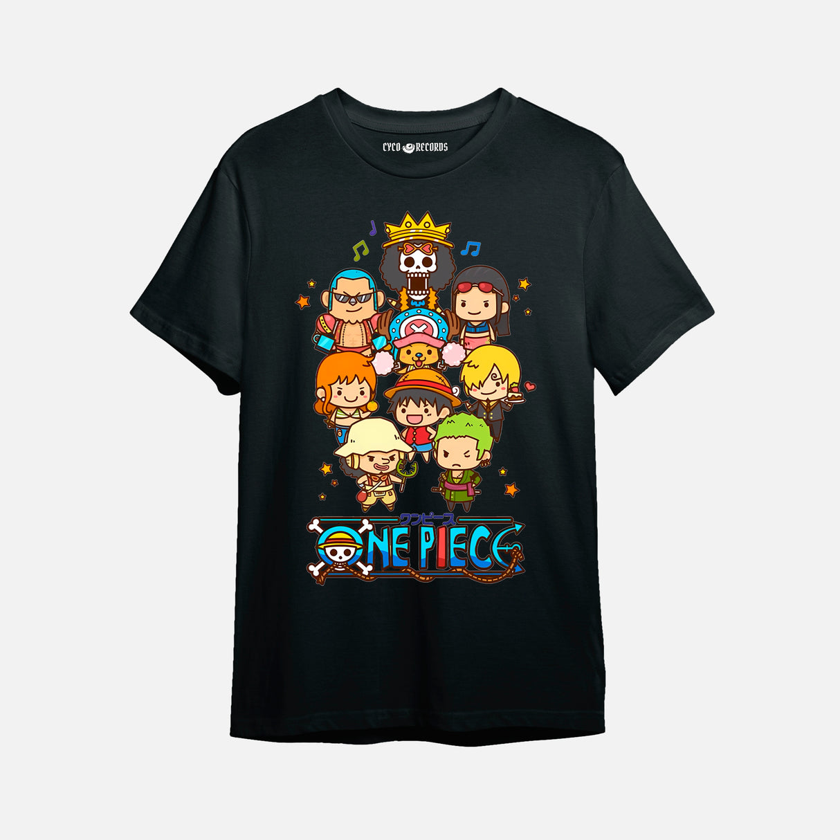 One Piece - Mugiwaras Chibi - Polera