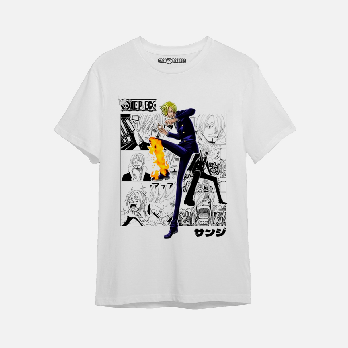One Piece - Sanji Viñetas - Polera