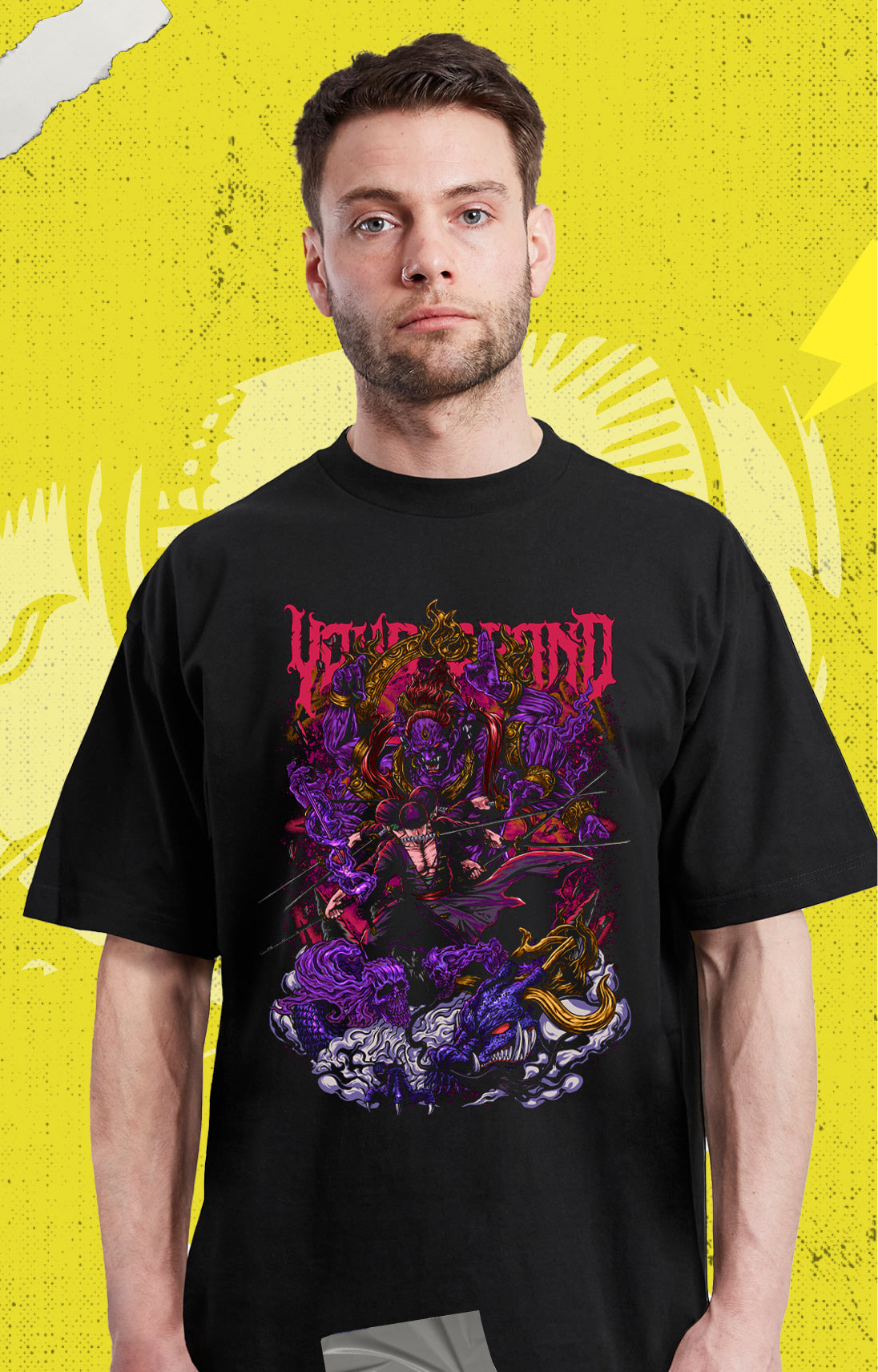 One Piece - Zoro Ashura - Polera