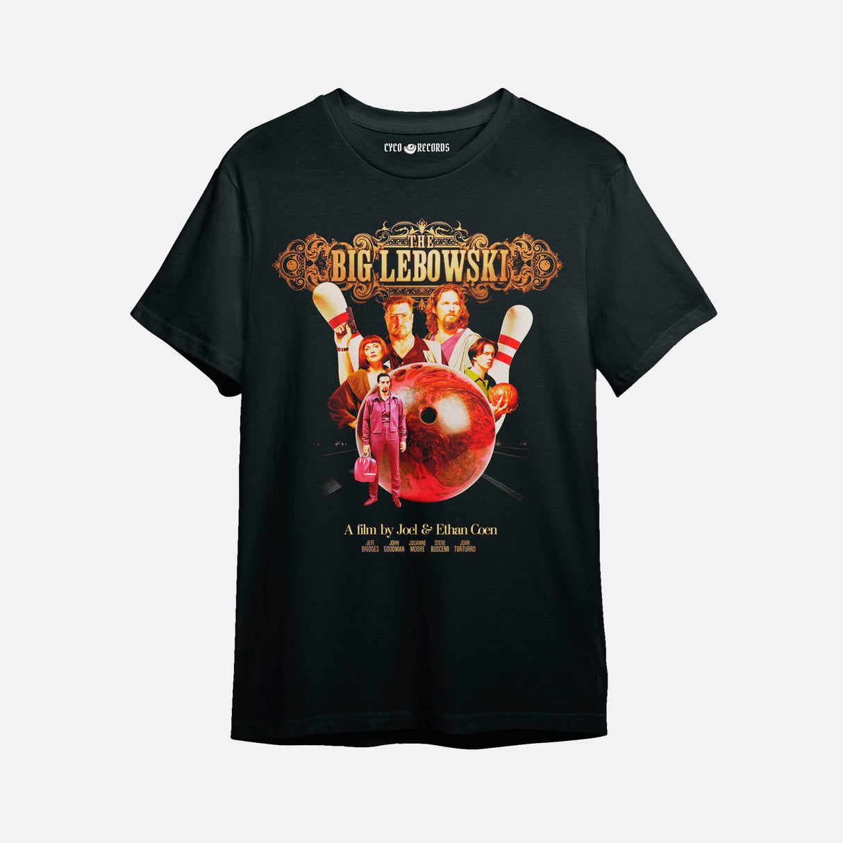 Cine - Hermanos Coen - Big Lebowski Bowling - Polera