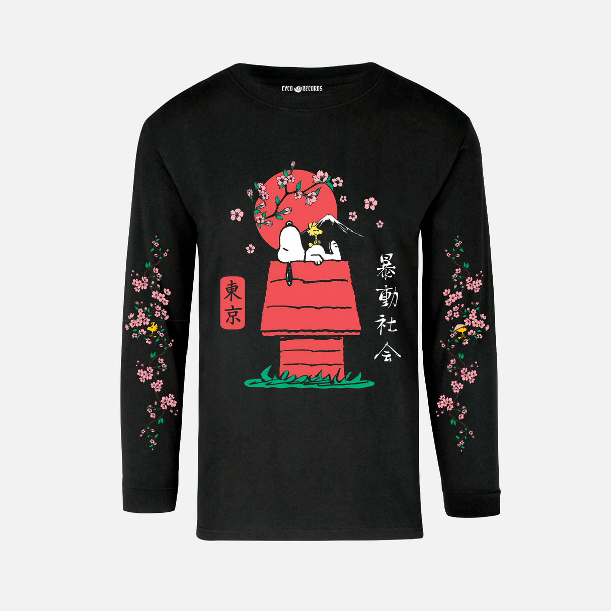 Peanuts - Snoopy Japon - Polera Manga Larga