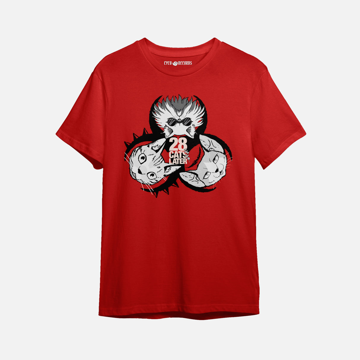 Night of the Living Cat - 28 Cats Later Exterminio - Polera