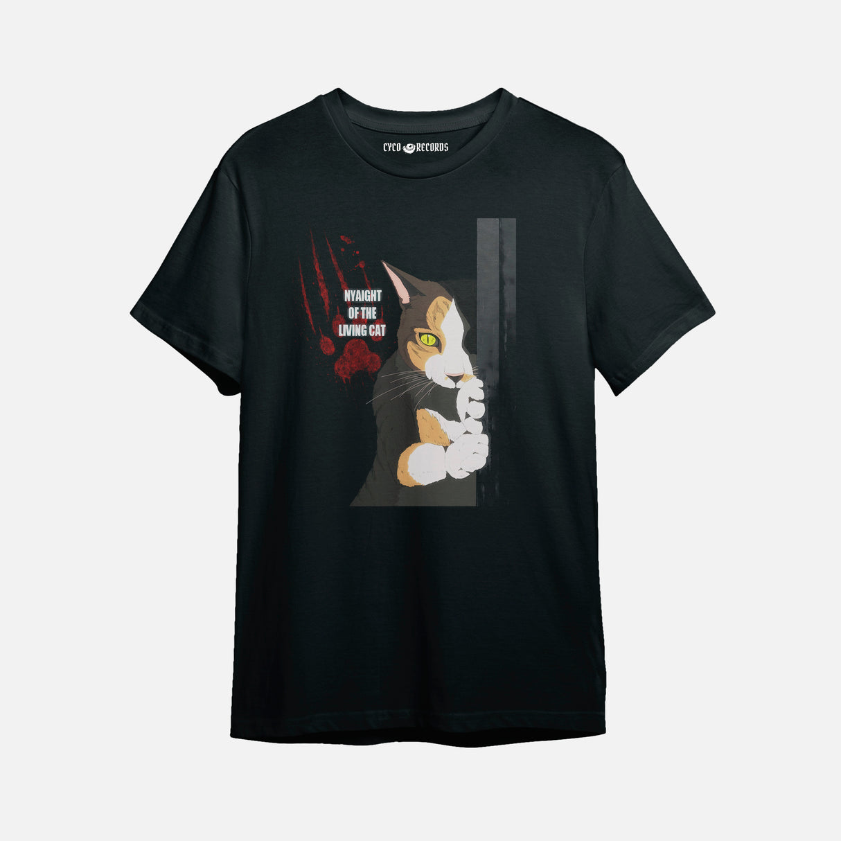 Night of the Living Cat - Creepy Cat - Polera
