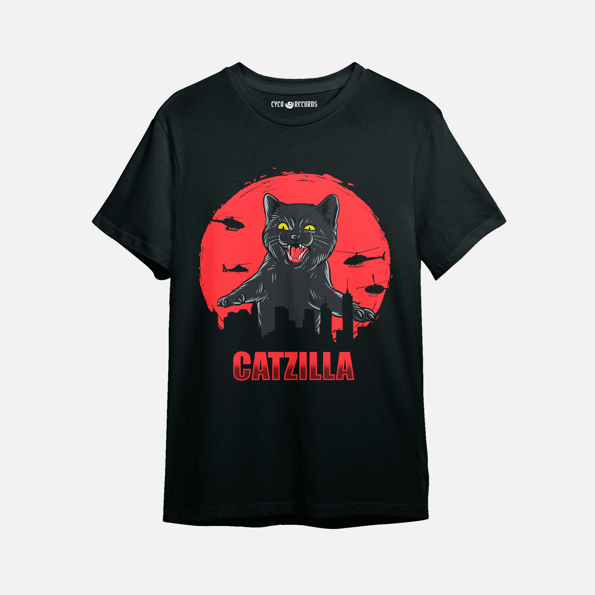 Catzilla - Godzilla Gato - Polera
