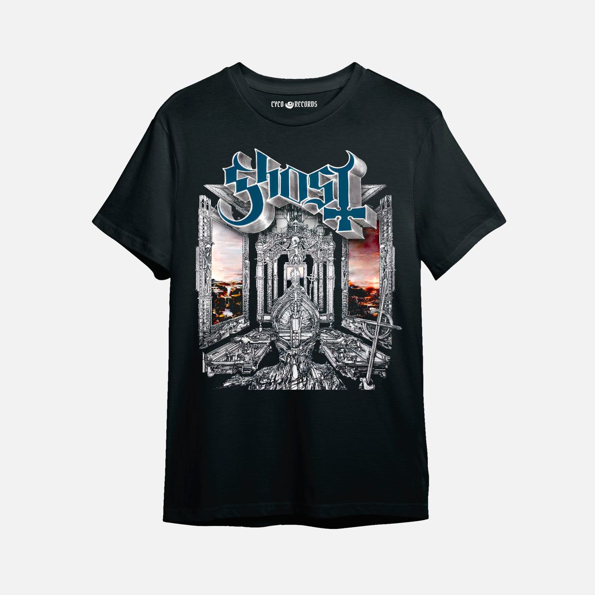 Ghost -Skeleta - Polera