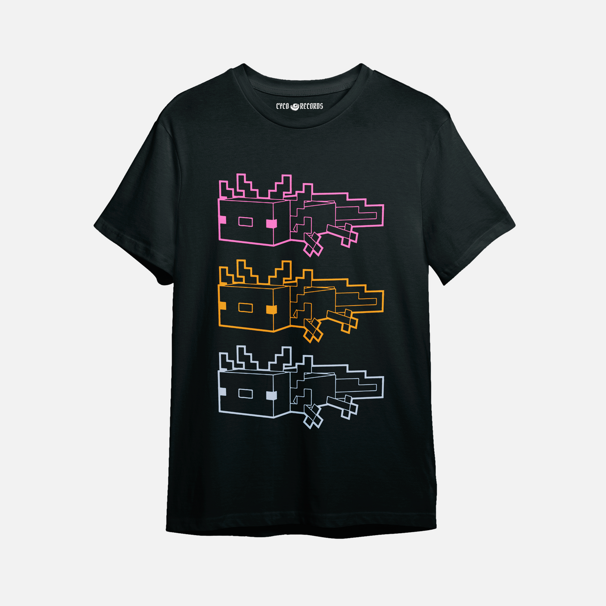 Minecraft - Ajolotes - Polera