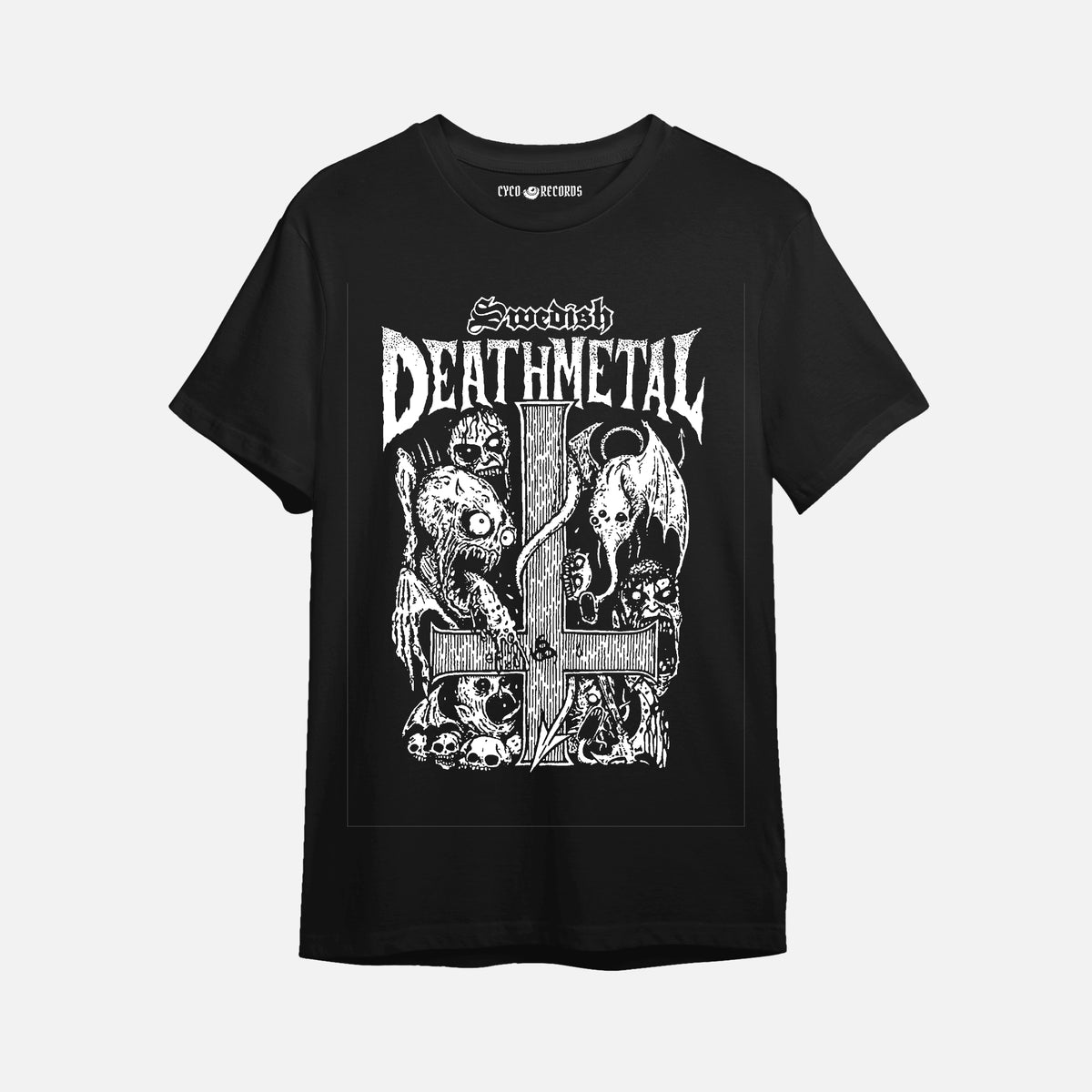 Swedish Death Metal - Cross - Polera