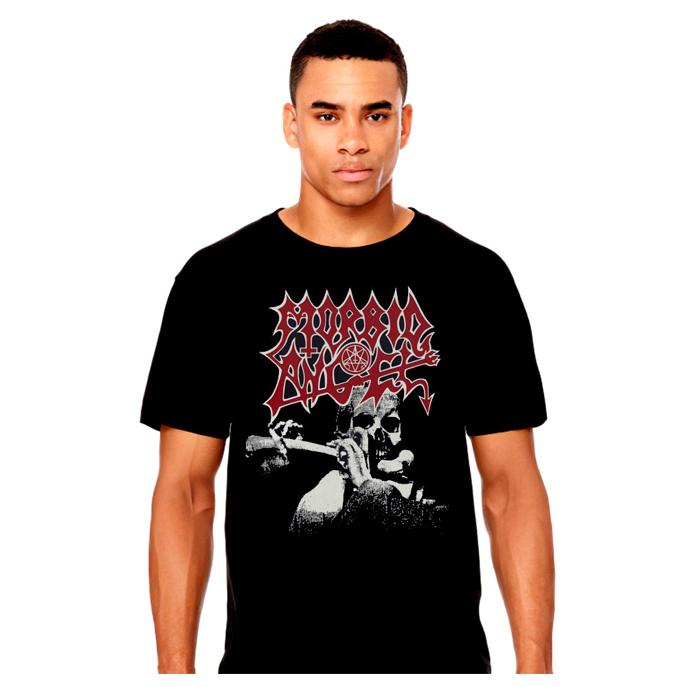 Morbid Angel - Skull and Flute - Polera