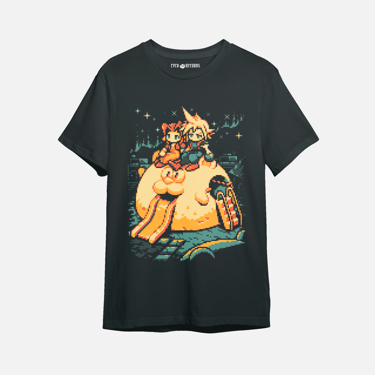 Final Fantasy 7 - Cloud y Aerith - Polera