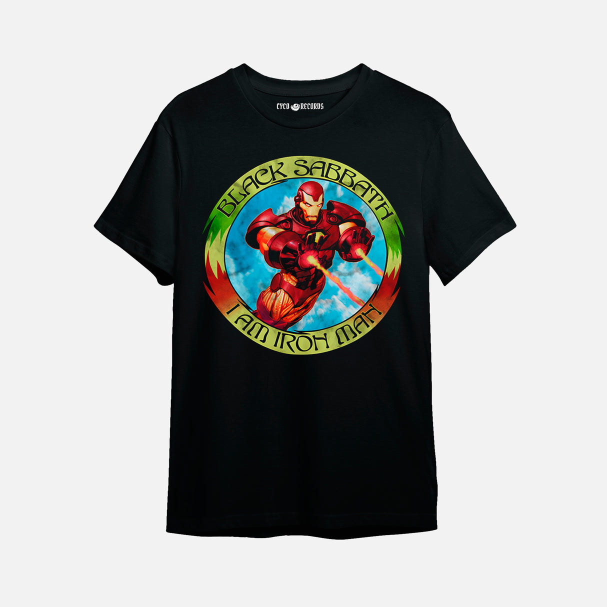Black Sabbath - marvell - iron man - Polera