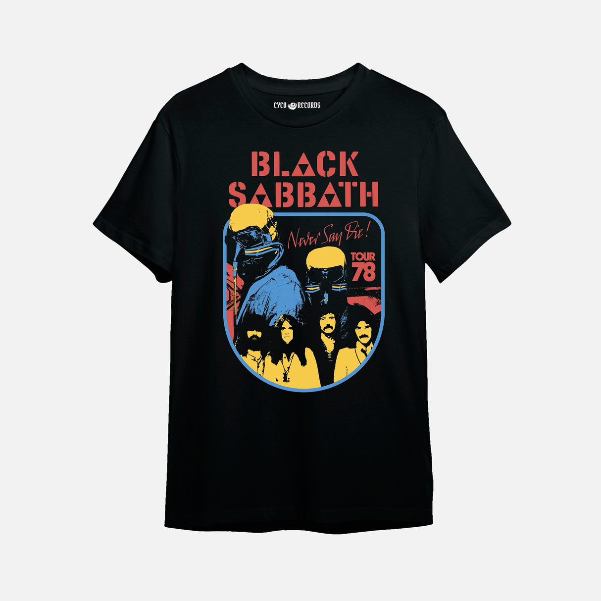 Black Sabbath - Never say die tour 78 - Polera