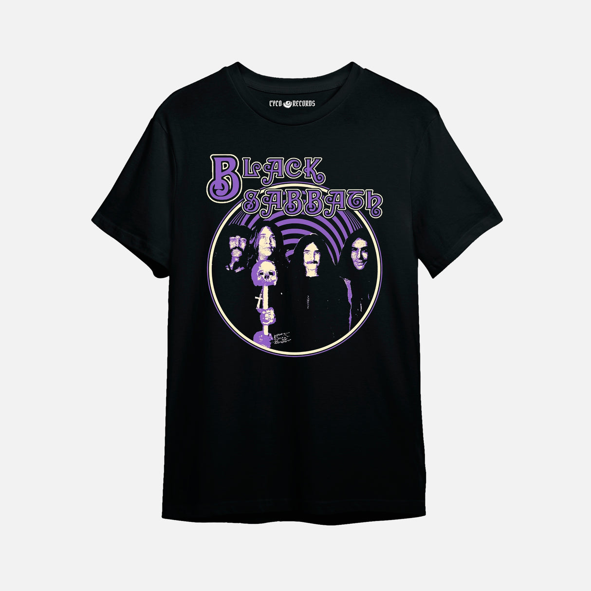 Black Sabbath - purple band - Polera