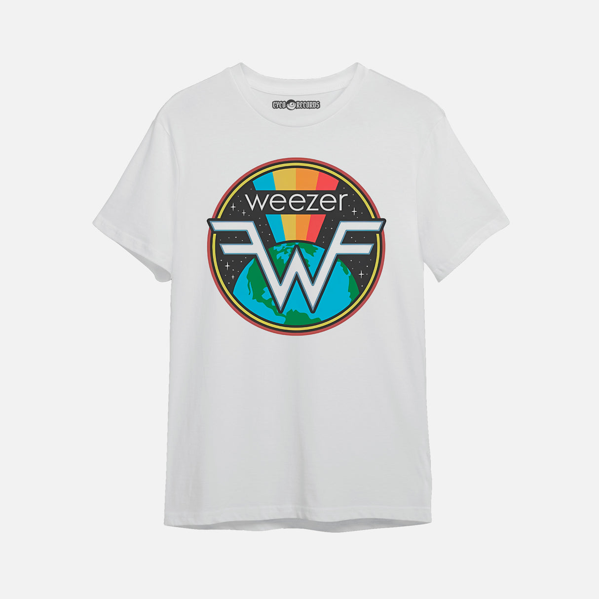 weezer - Logo world - polera