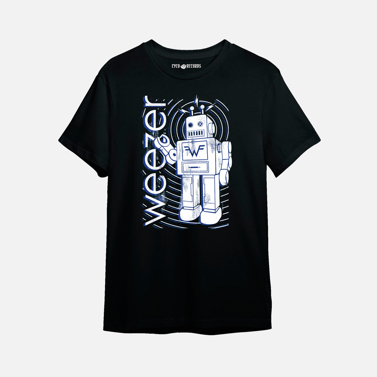 Weezer - robot - polera