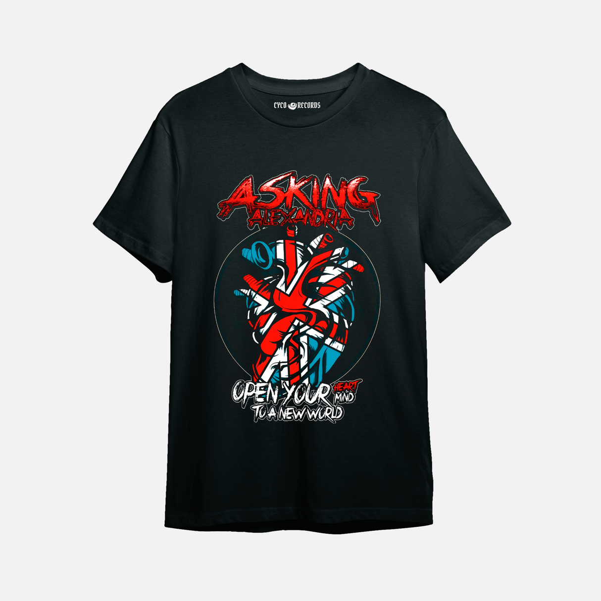Asking Alexandria - Open your heart - Polera