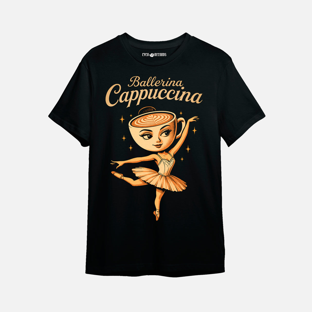 Italian Brainrot - Ballerina Cappuccina - Meme - Polera
