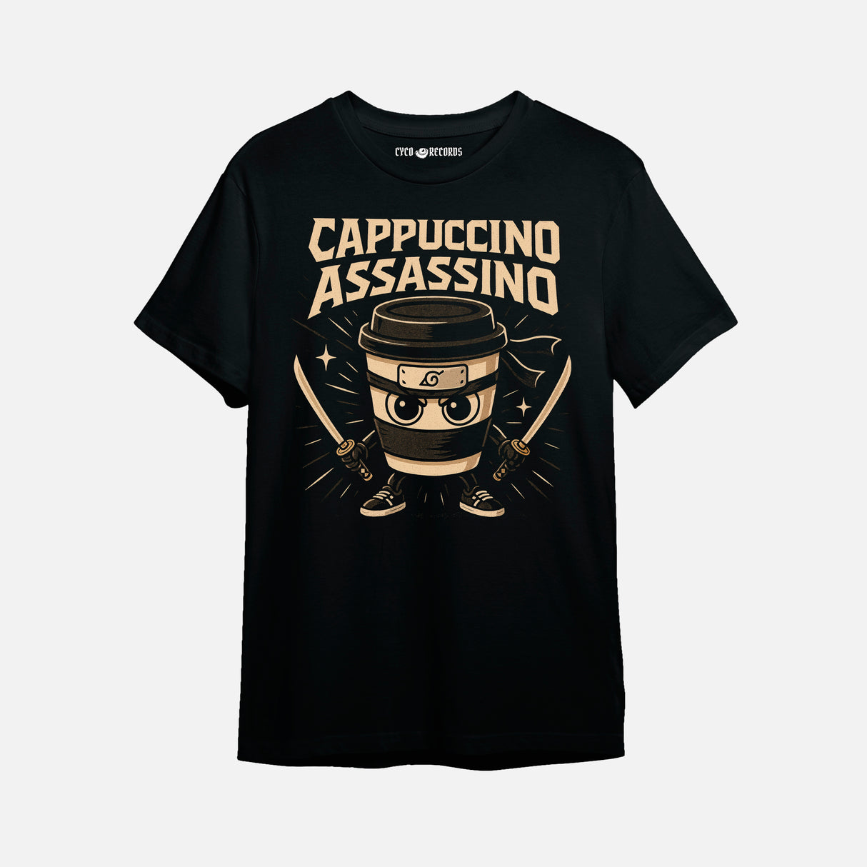 Italian Brainrot - Cappuccino Assassino - Meme - Polera
