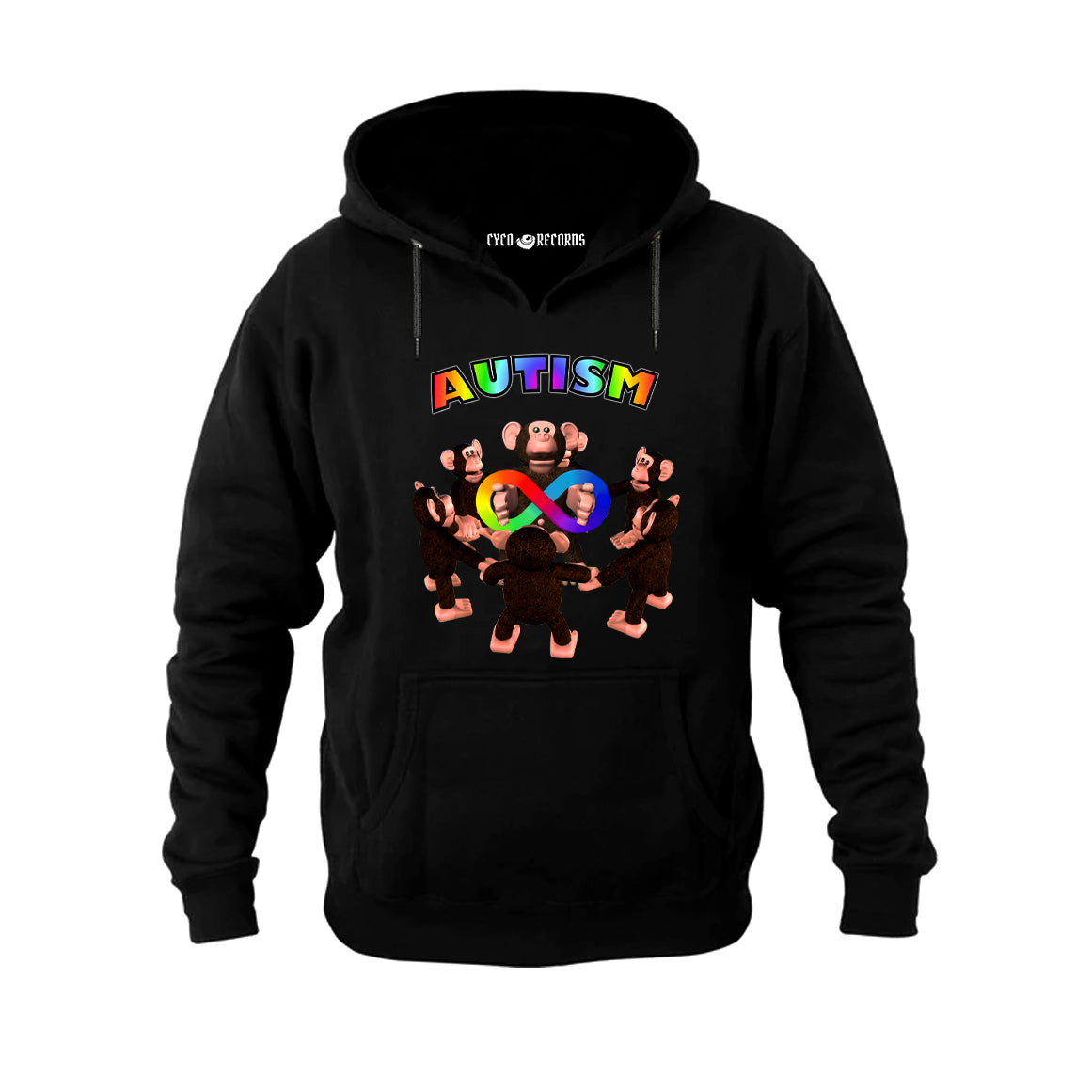 Meme - Autism Monkeys - Poleron Canguro