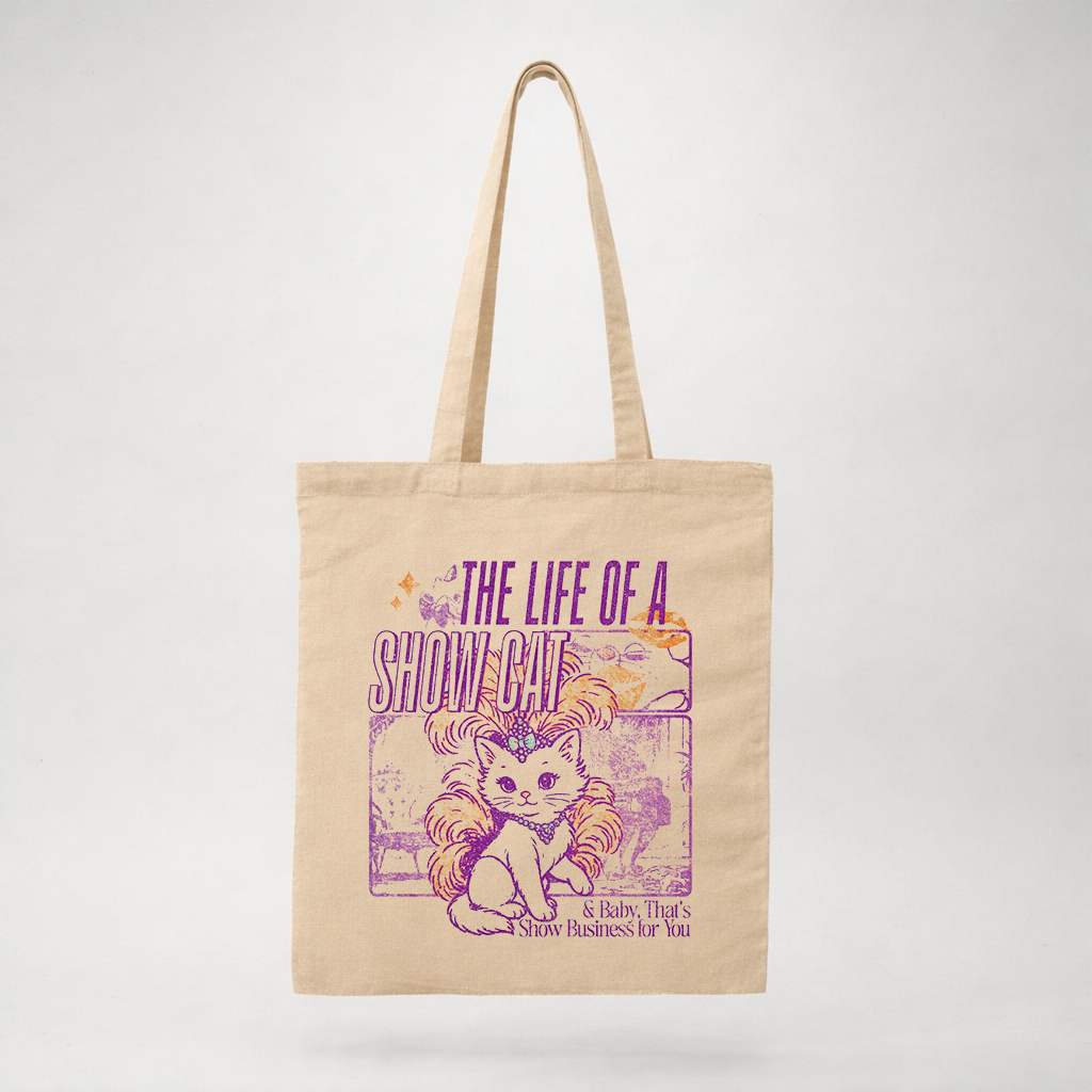 Life of a Show Cat - Totebag Beige