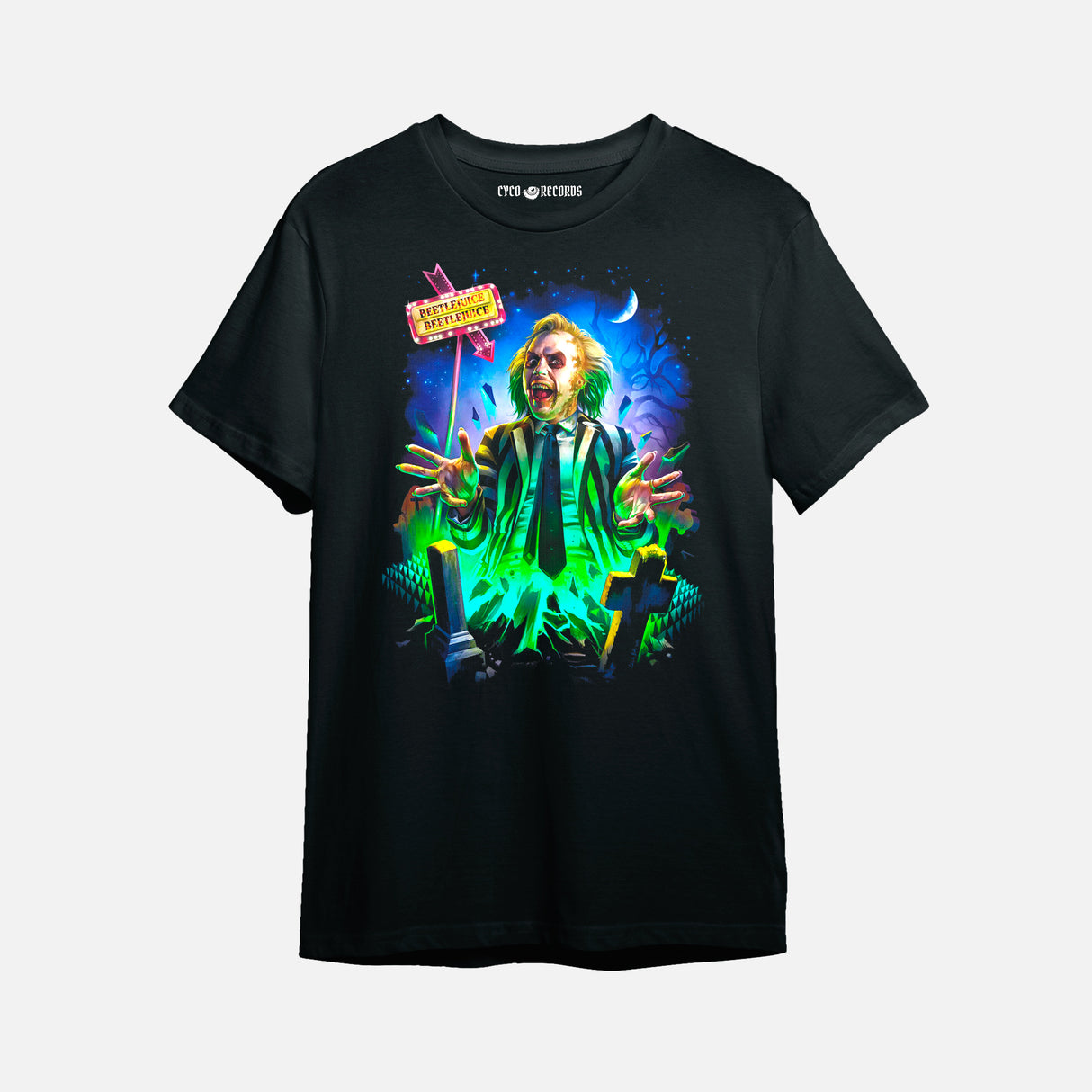 Beetlejuice -Cementario - Polera