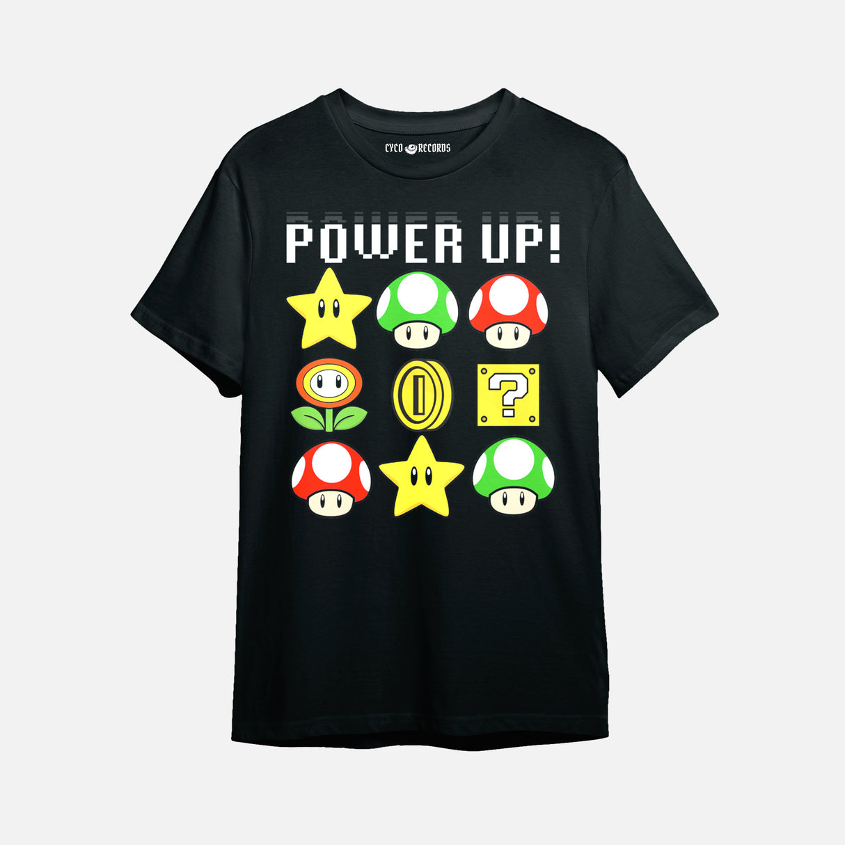 Super Mario Bross - Power up - Polera