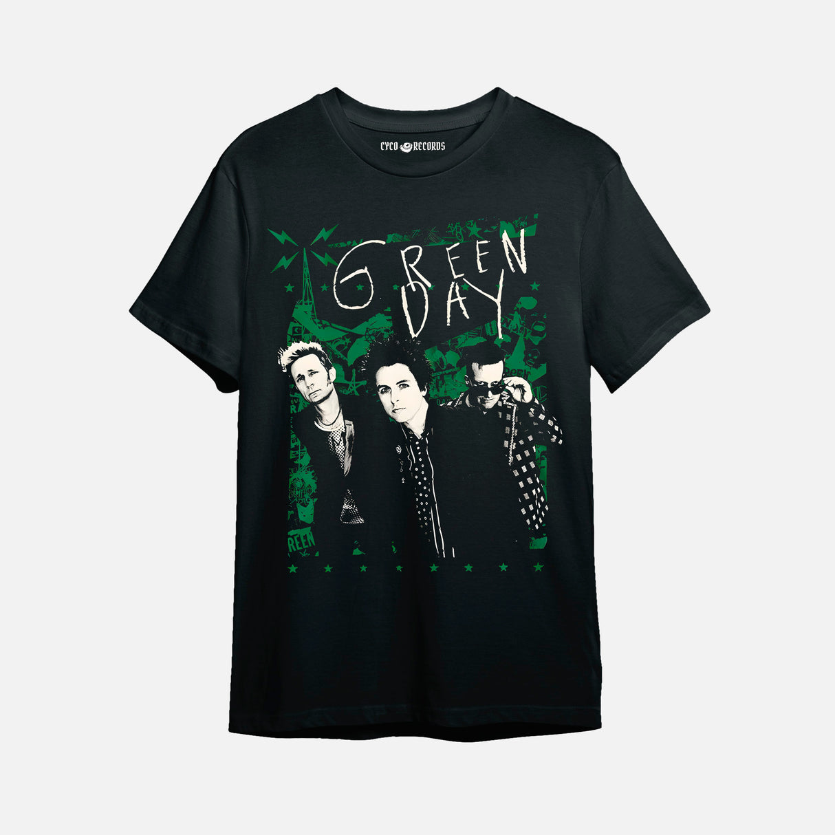 Green Day - Band Photo - Polera