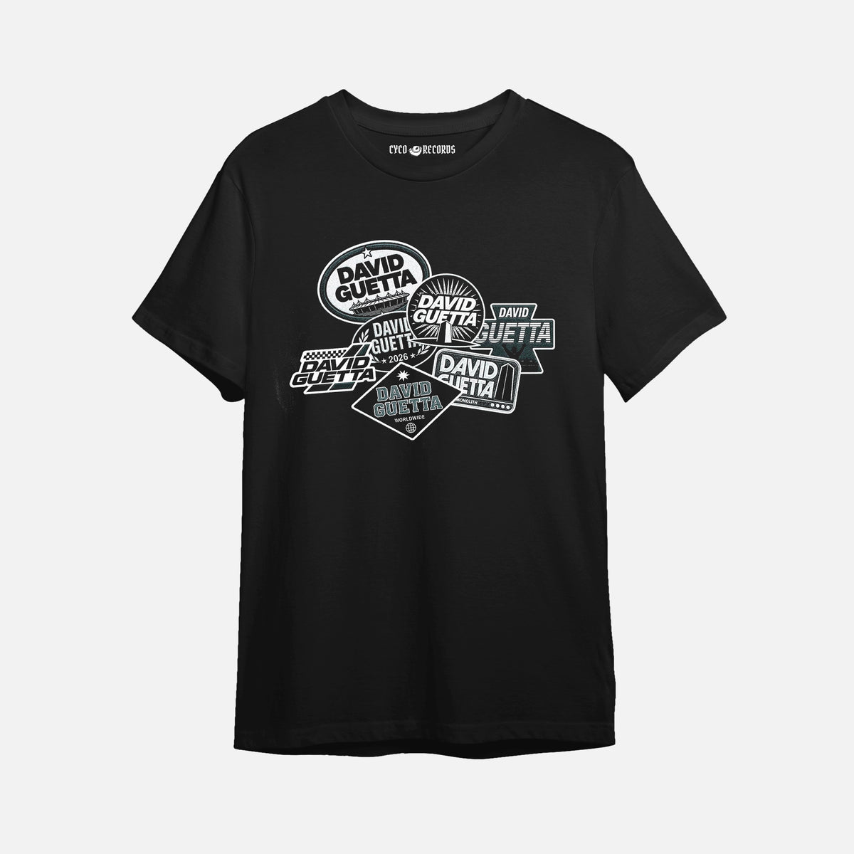 David Guetta - Patches - Polera