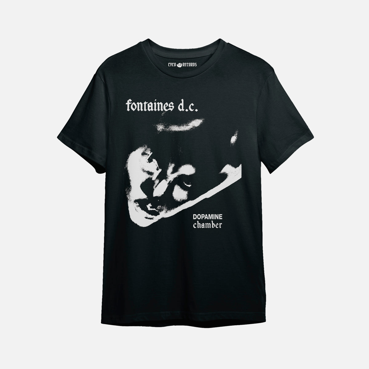Fontaines DC - Dopamin Chamber White and Black - Polera
